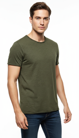 OURYE Men's Cotton T-Shirt - Regular Fit