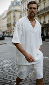 OURYE Men's Knit Two-Piece Set - Relaxed