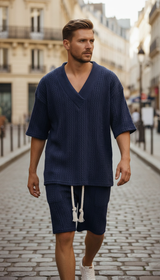 OURYE Men's Knit Two-Piece Set - Relaxed
