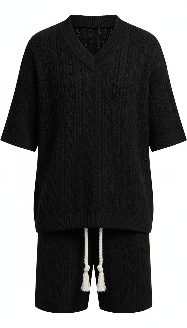 OURYE Men's Knit Two-Piece Set - Relaxed