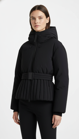 OURYE Women's Hooded Quilted Jacket - Cropped