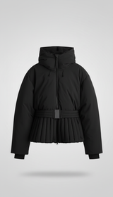 OURYE Women's Hooded Quilted Jacket - Cropped