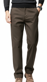 OURYE Men's Lyocell Chino Trousers - Straight