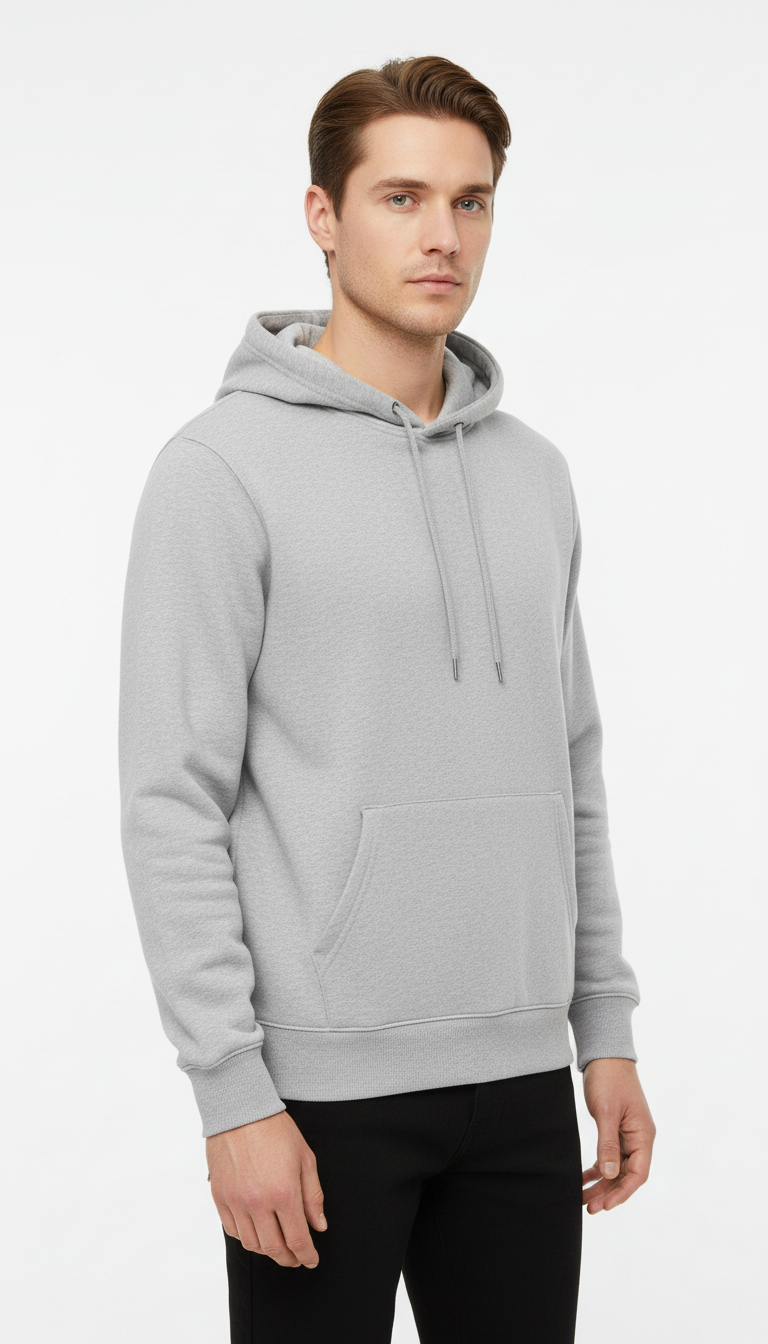 OURYE Men's Polyester Hoodie - Relaxed