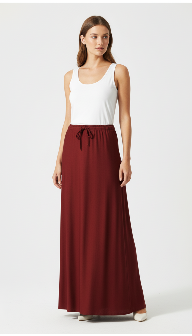OURYE Women's Maxi Skirt - Straight