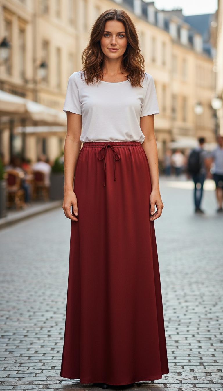OURYE Women's Maxi Skirt - Straight