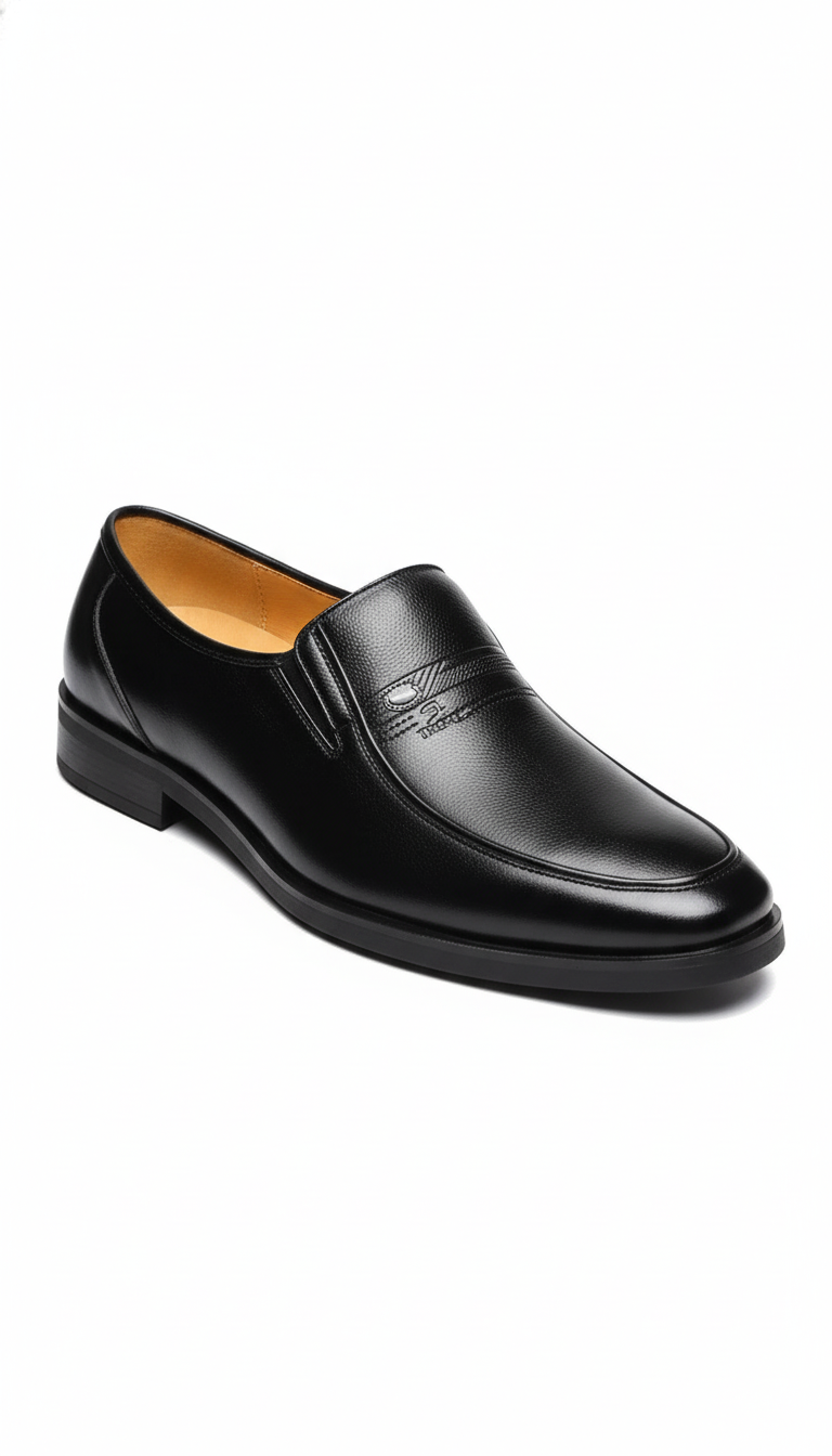 OURYE Men's Leather Derby Dress Shoes - Tailored