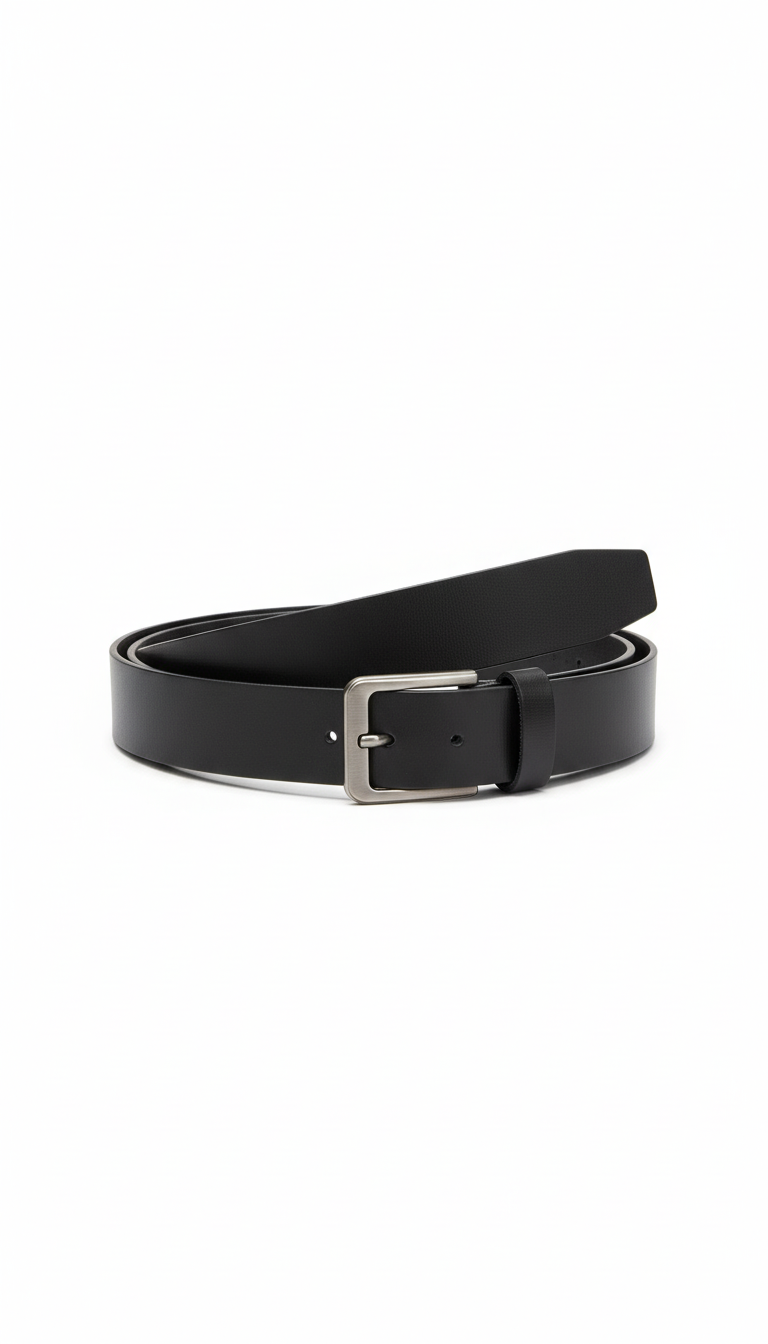 OURYE Men's Leather Belt - Pin Buckle