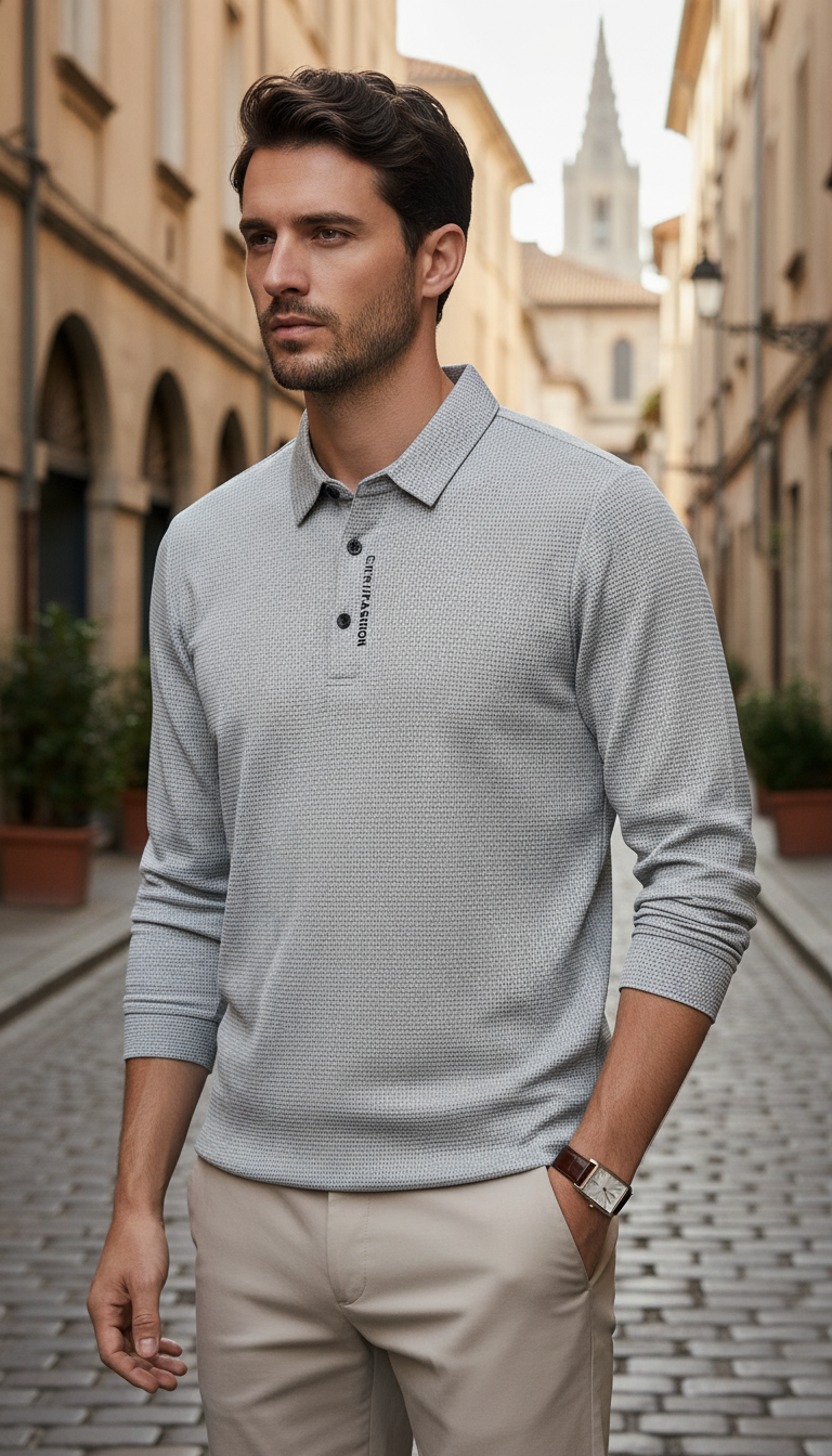 OURYE Men's Polo Shirt