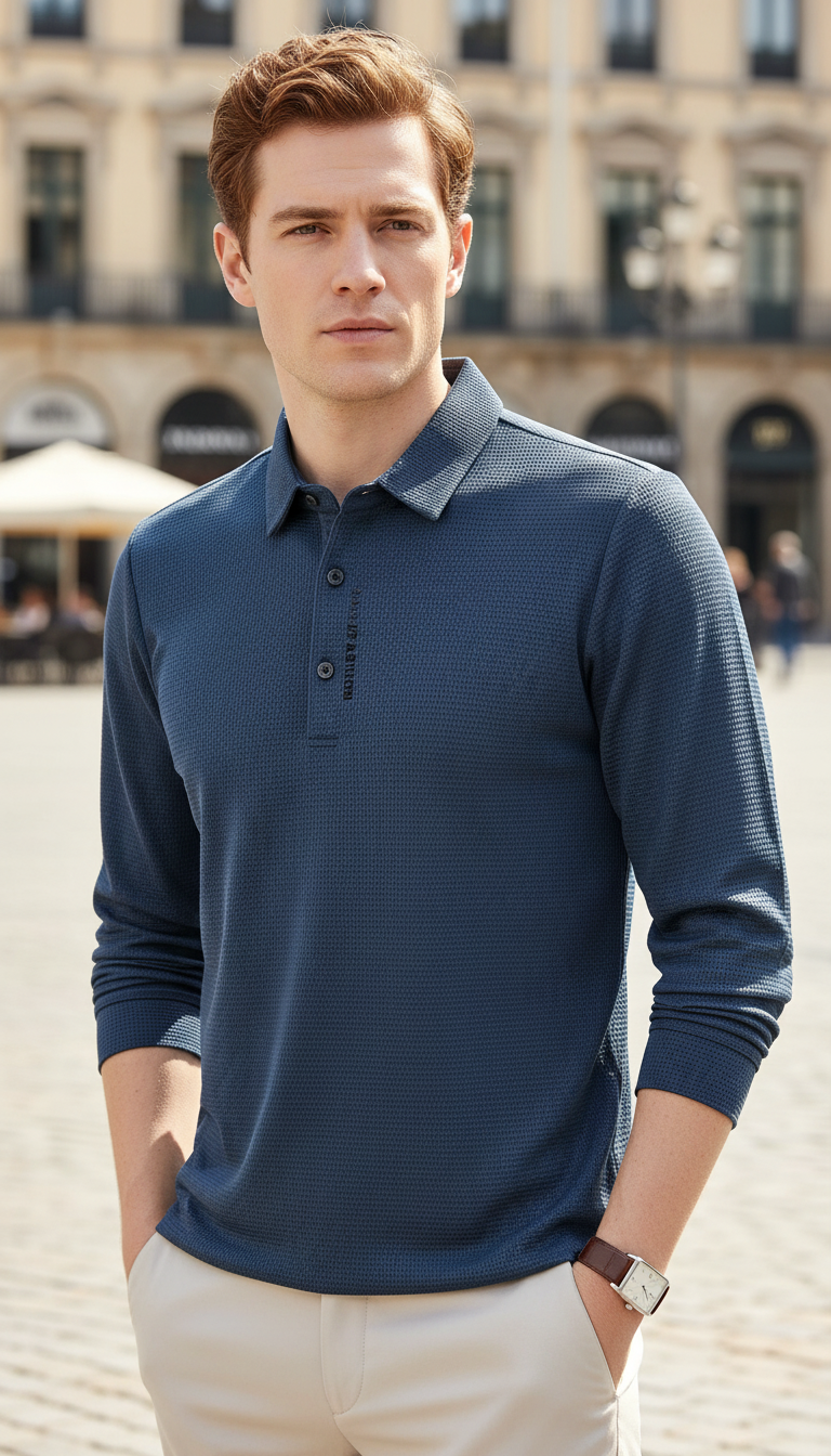 OURYE Men's Polo Shirt