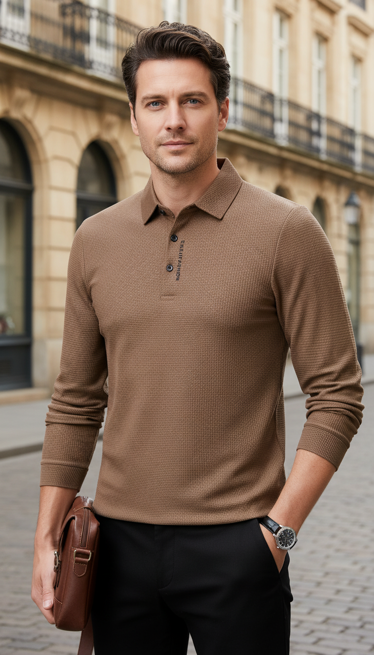 OURYE Men's Polo Shirt