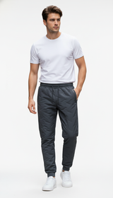 OURYE Men's Quilted Trousers - Full Length