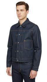 OURYE Men's Denim Jacket - Type 1 in Indigo