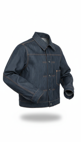 OURYE Men's Denim Jacket - Type 1 in Indigo