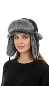 OURYE Faux Fur Trapper Hat