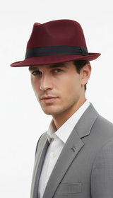 OURYE Panama Fedora Hat
