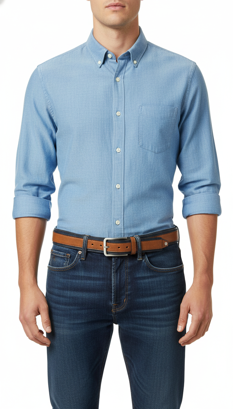 OURYE Genuine Leather Belt