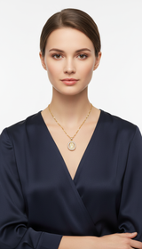 OURYE Women's Pendant Necklace - Zircon