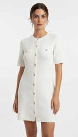 OURYE Women's Knit Mini Dress - A-Line