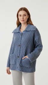 OURYE Women's Knit Cardigan Sweater - Oversized