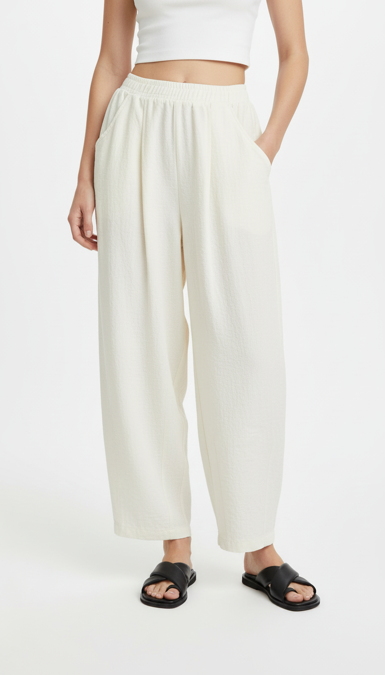 OURYE Women's Woven Trousers - Wide Leg