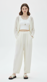 OURYE Women's Woven Trousers - Wide Leg