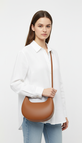 OURYE Women's Shoulder Bag - Moon Shaped