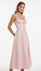 OURYE Women's Dresses - A Line in Pink